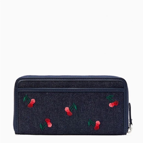Kate Spade cherry large continental wallet - Picture 4 of 10